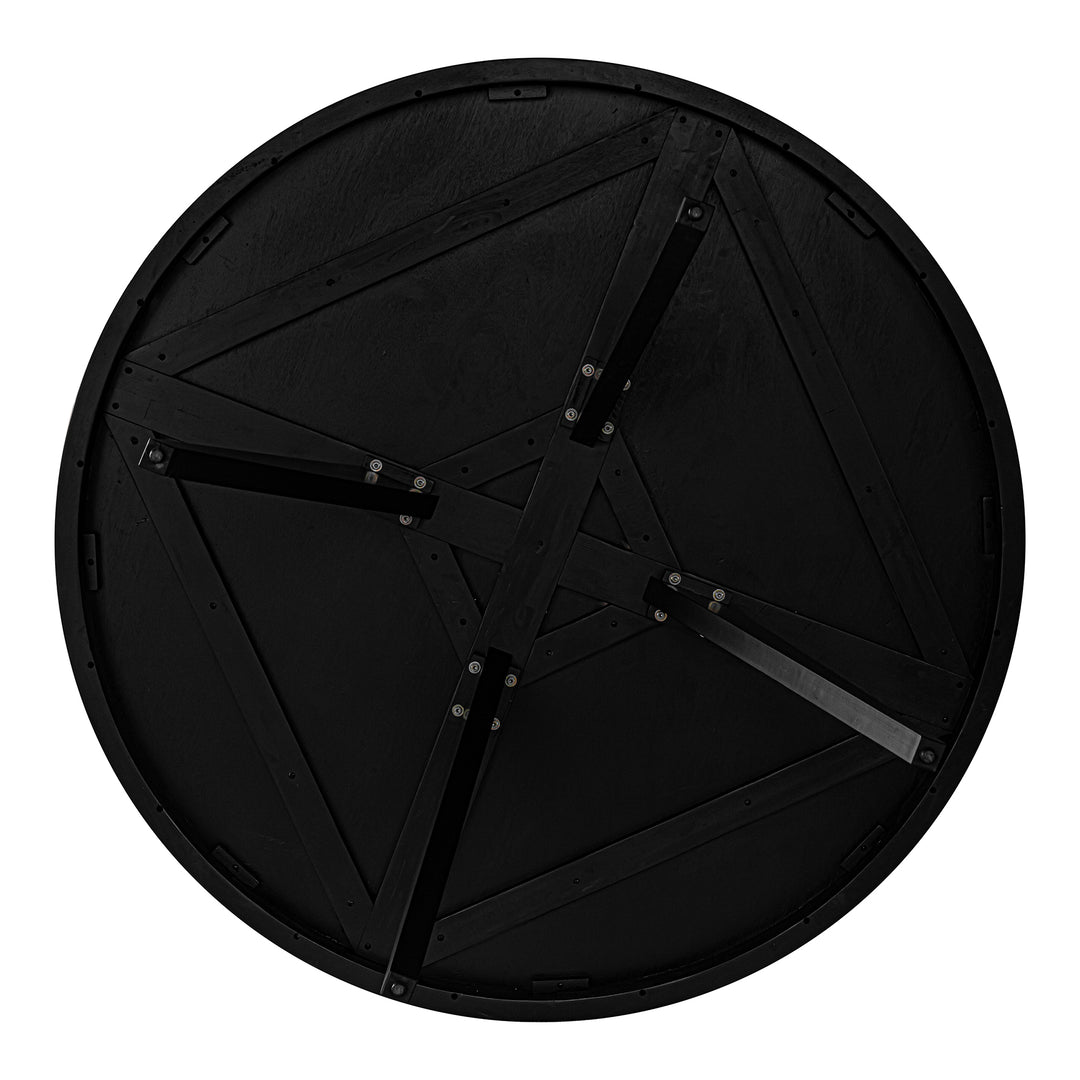 Moe's Home Collection - Parq 60In Round Dining Table Black - TL-1029-02 | American Home Furniture