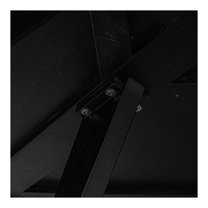 Moe's Home Collection - Parq 60In Round Dining Table Black - TL-1029-02 | American Home Furniture