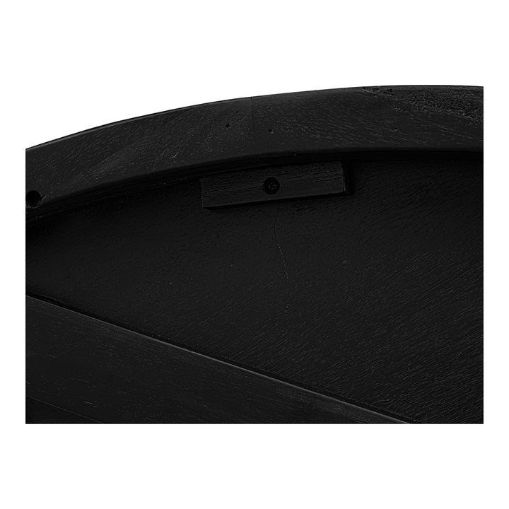 Moe's Home Collection - Parq 60In Round Dining Table Black - TL-1029-02 | American Home Furniture