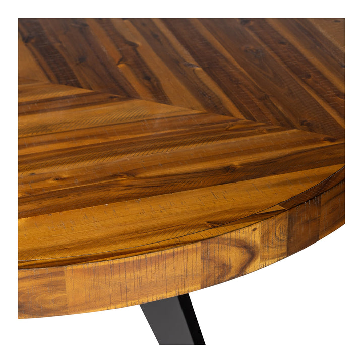 Parq 60In Round Dining Table Amber
