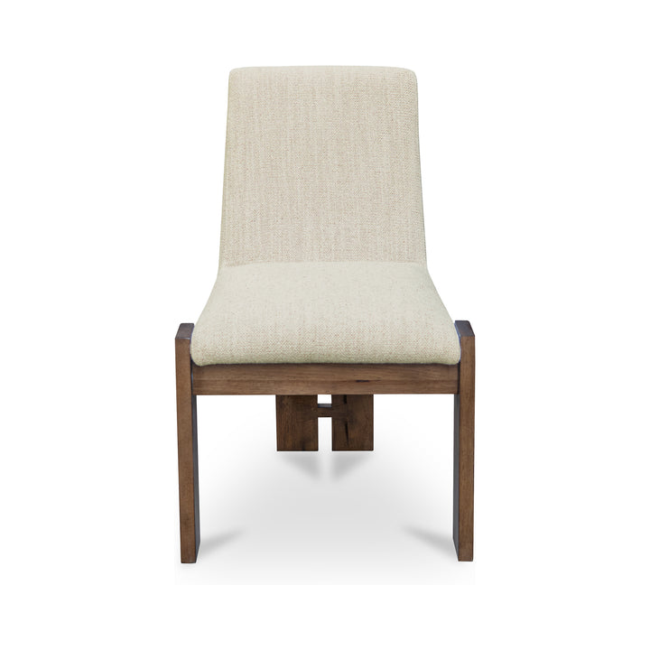 Mia Dining Chair Beige-Set of Two