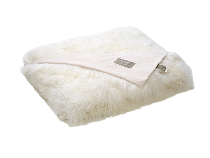 Tibetan Lamb Throw - AmericanHomeFurniture
