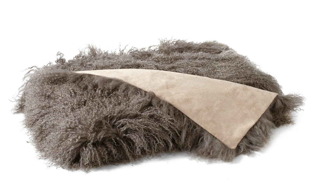 Tibetan Lamb Throw - AmericanHomeFurniture