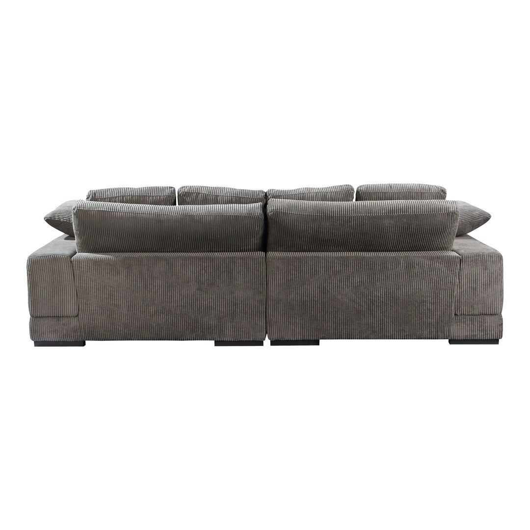 Moe's Home Collection - Plunge Sectional Charcoal - TN-1004-25-0 | American Home Furniture