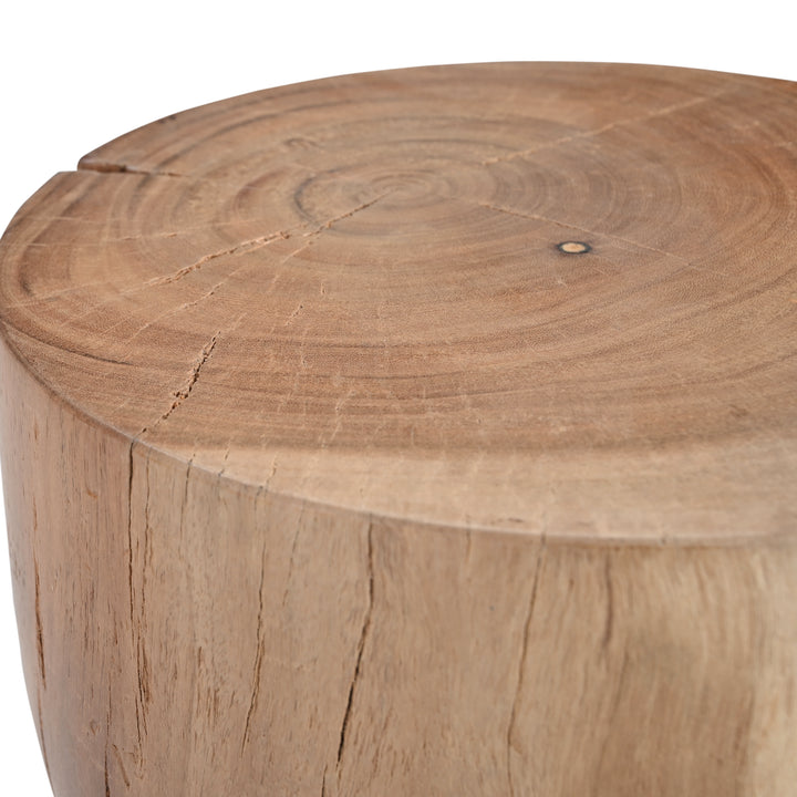 Pensri End Table - Natural Wood