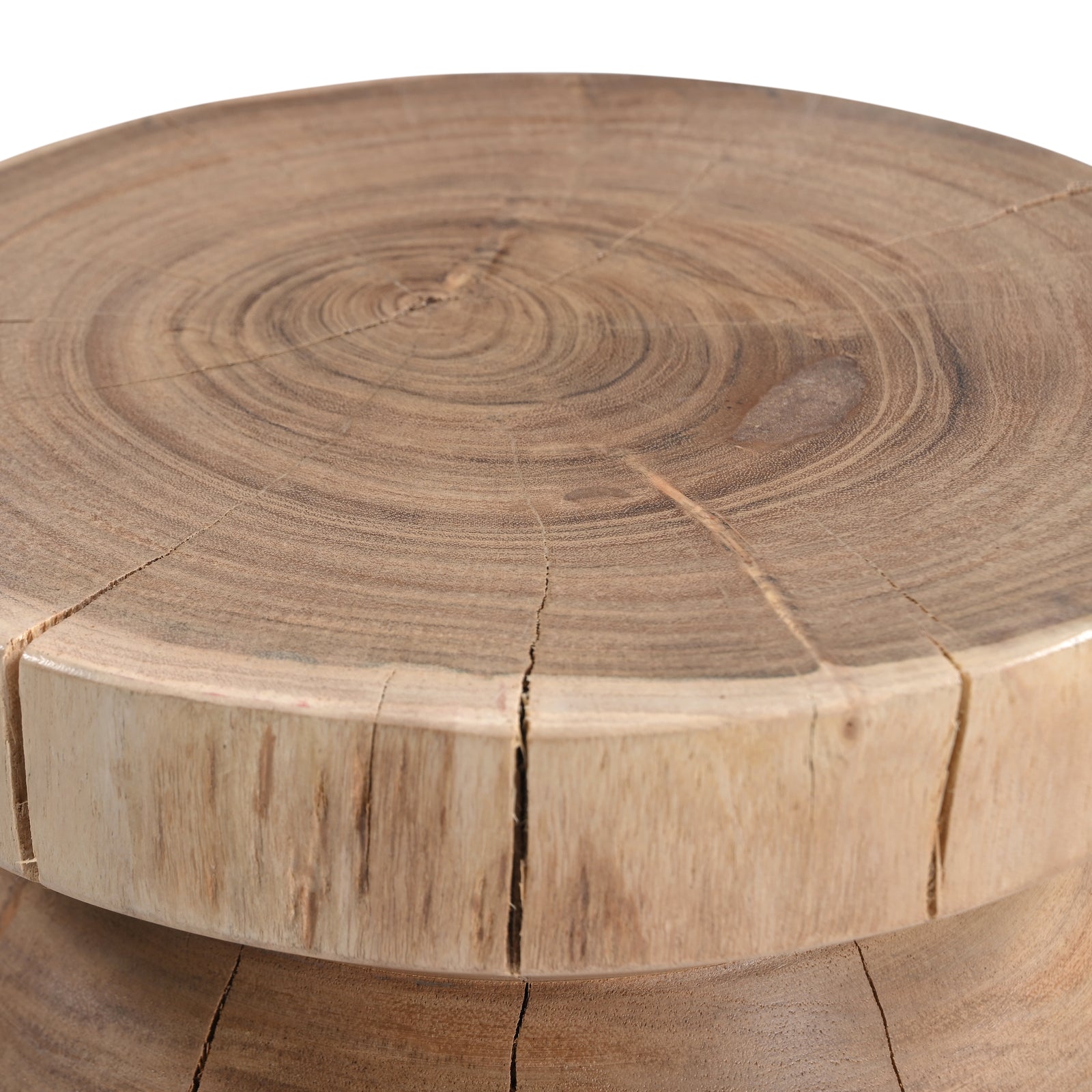 Asnee End Table - Natural Wood