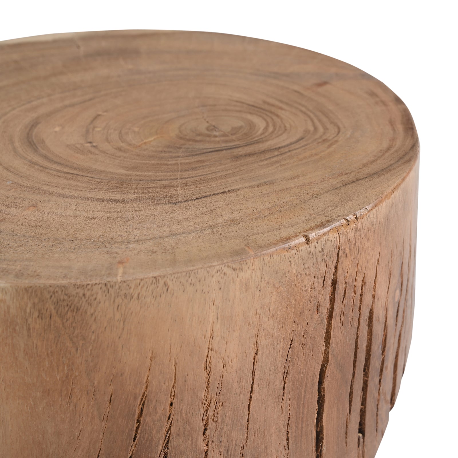 Anchali End Table - Natural Wood
