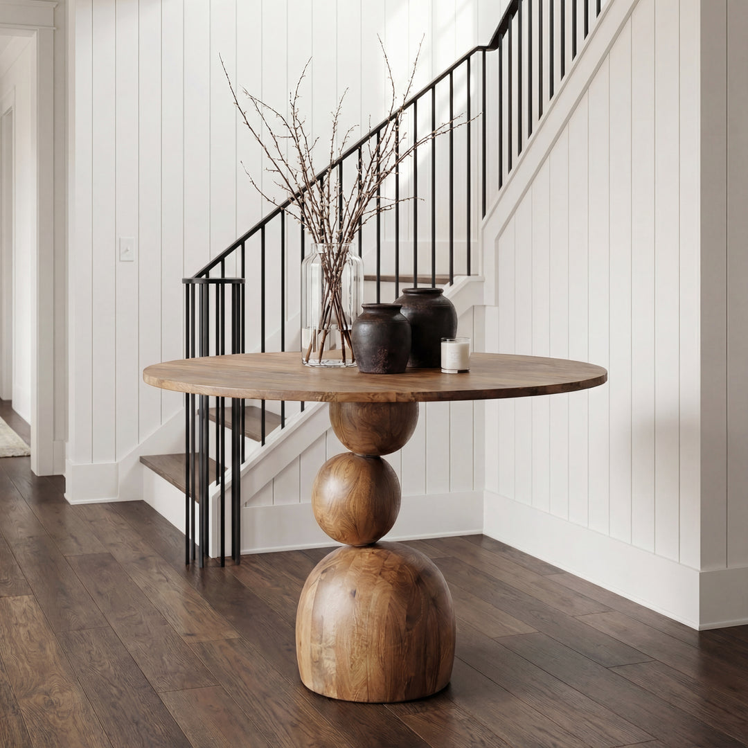 Naksu Round Dining Table — life_1