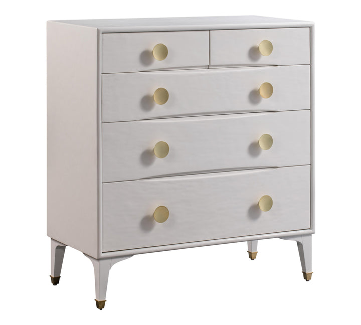 TOV Furniture Divine White Drawers SIDEBOARDS + CREDENZAS