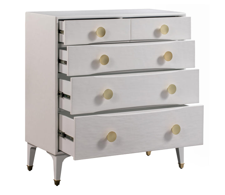 TOV Furniture Divine White Drawers SIDEBOARDS + CREDENZAS