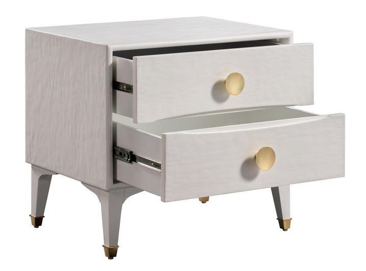 TOV Furniture Divine White Nightstand NIGHTSTANDS