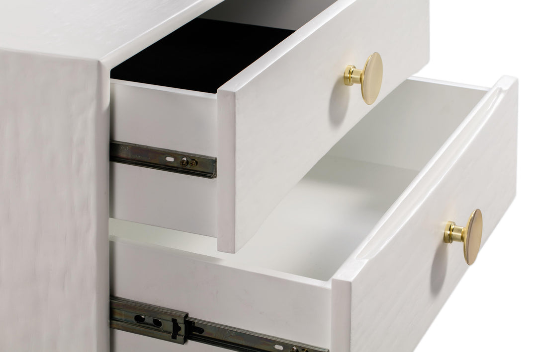 TOV Furniture Divine White Nightstand NIGHTSTANDS