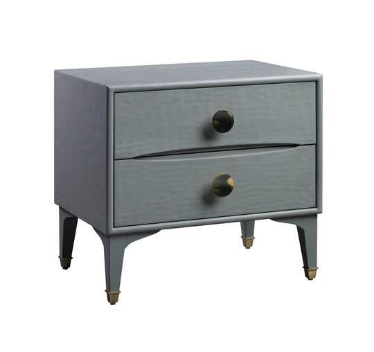 TOV Furniture Divine Grey Nightstand NIGHTSTANDS