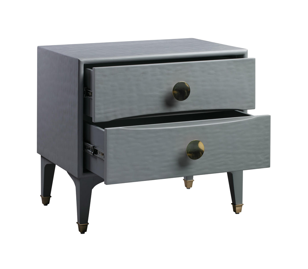 TOV Furniture Divine Grey Nightstand NIGHTSTANDS