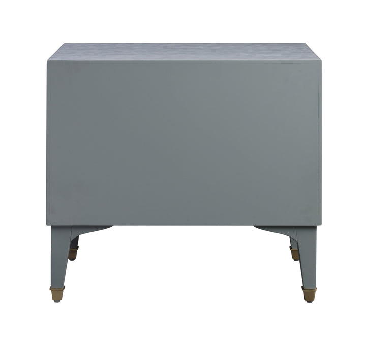 TOV Furniture Divine Grey Nightstand NIGHTSTANDS