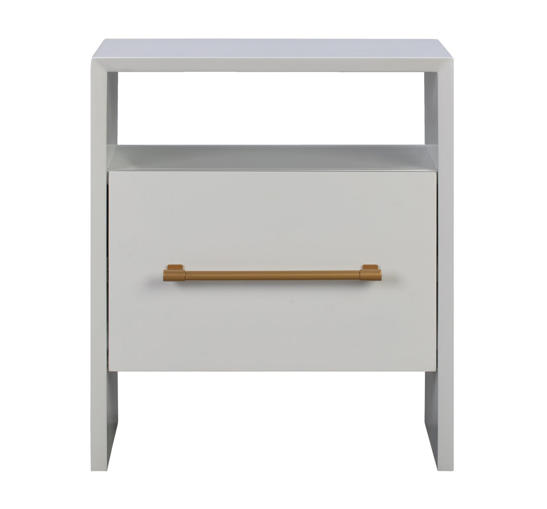 American Home Furniture | TOV Furniture - Libre White Nightstand