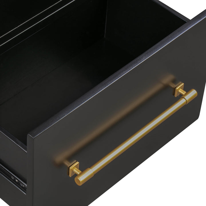 TOV Furniture Libre Black Nightstand NIGHTSTANDS