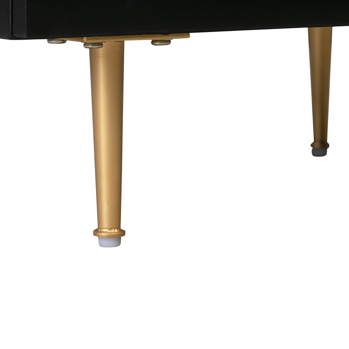 TOV Furniture Trident Black 6 Drawer Dresser DRESSERS