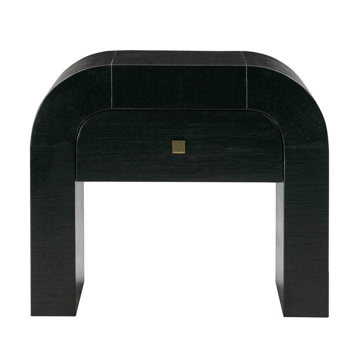 TOV Furniture Hump Black Nightstand NIGHTSTANDS