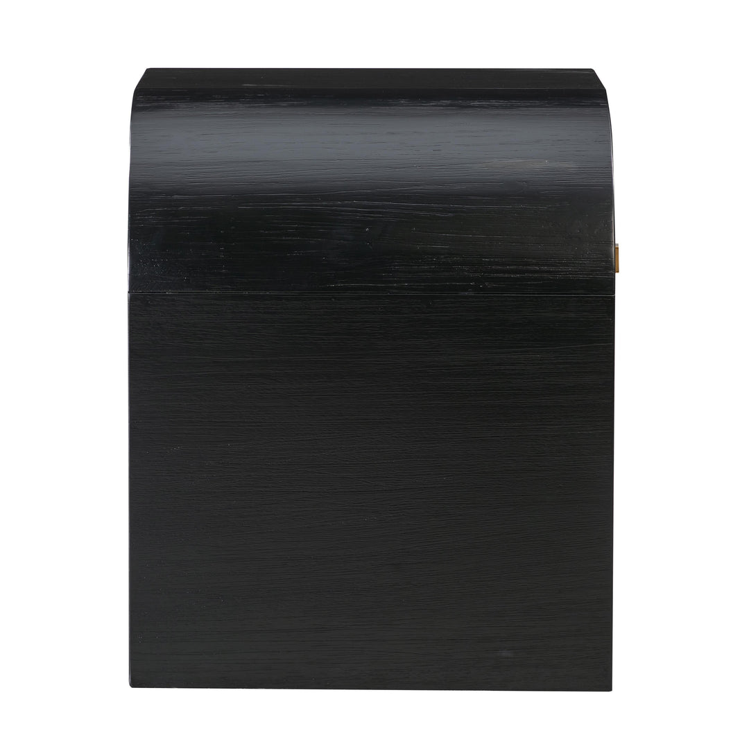 TOV Furniture Hump Black Nightstand NIGHTSTANDS