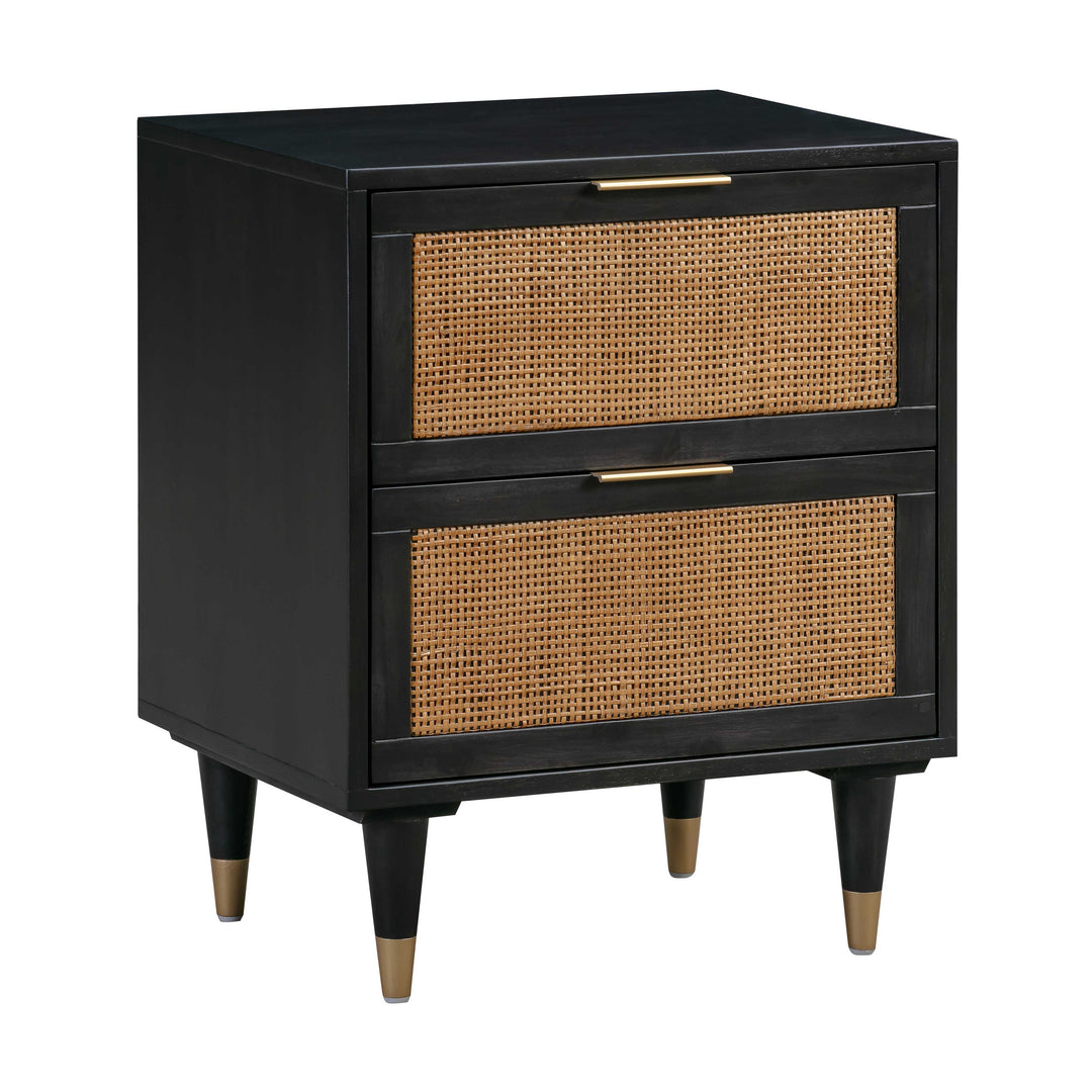 TOV Furniture Sierra Noir Nightstand NIGHTSTANDS