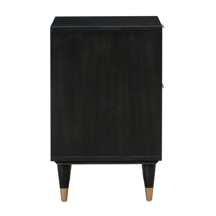 TOV Furniture Sierra Noir Nightstand NIGHTSTANDS