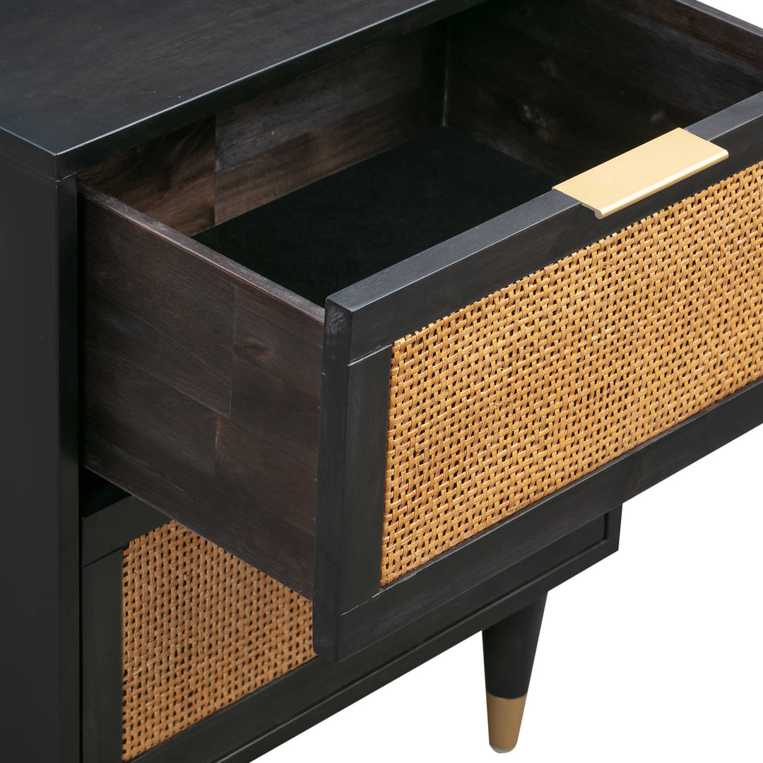 TOV Furniture Sierra Noir Nightstand NIGHTSTANDS