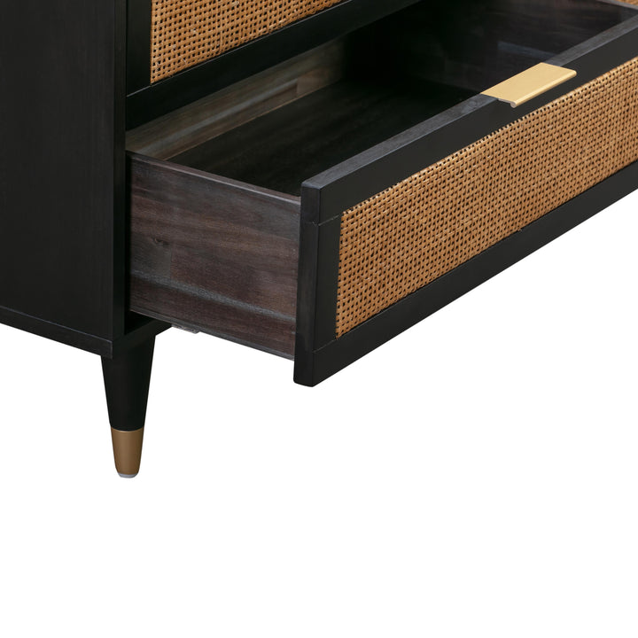 TOV Furniture Sierra Noir 6 Drawer Dresser DRESSERS