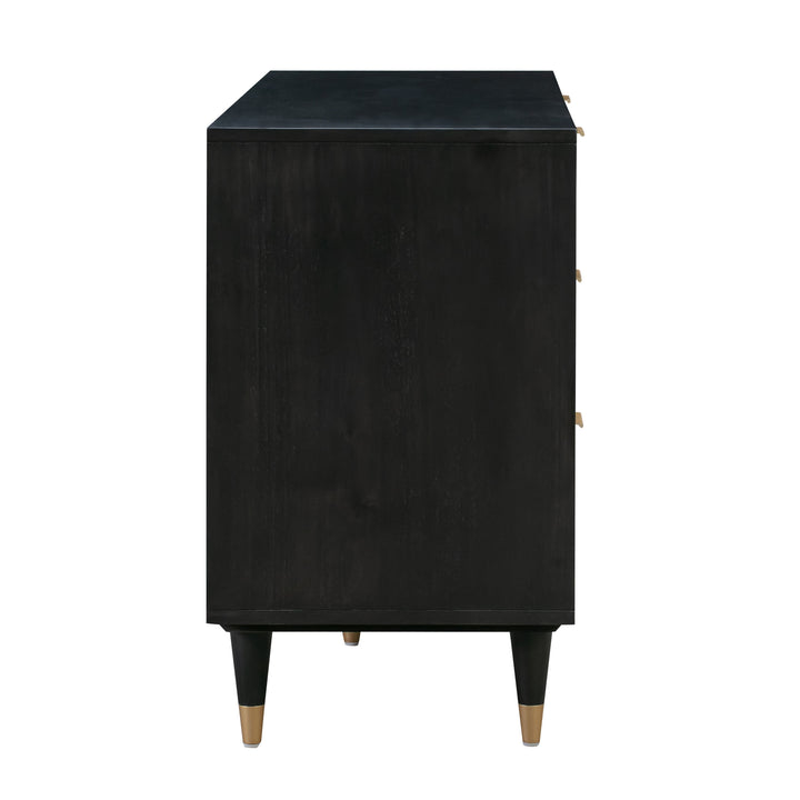 TOV Furniture Sierra Noir 6 Drawer Dresser DRESSERS