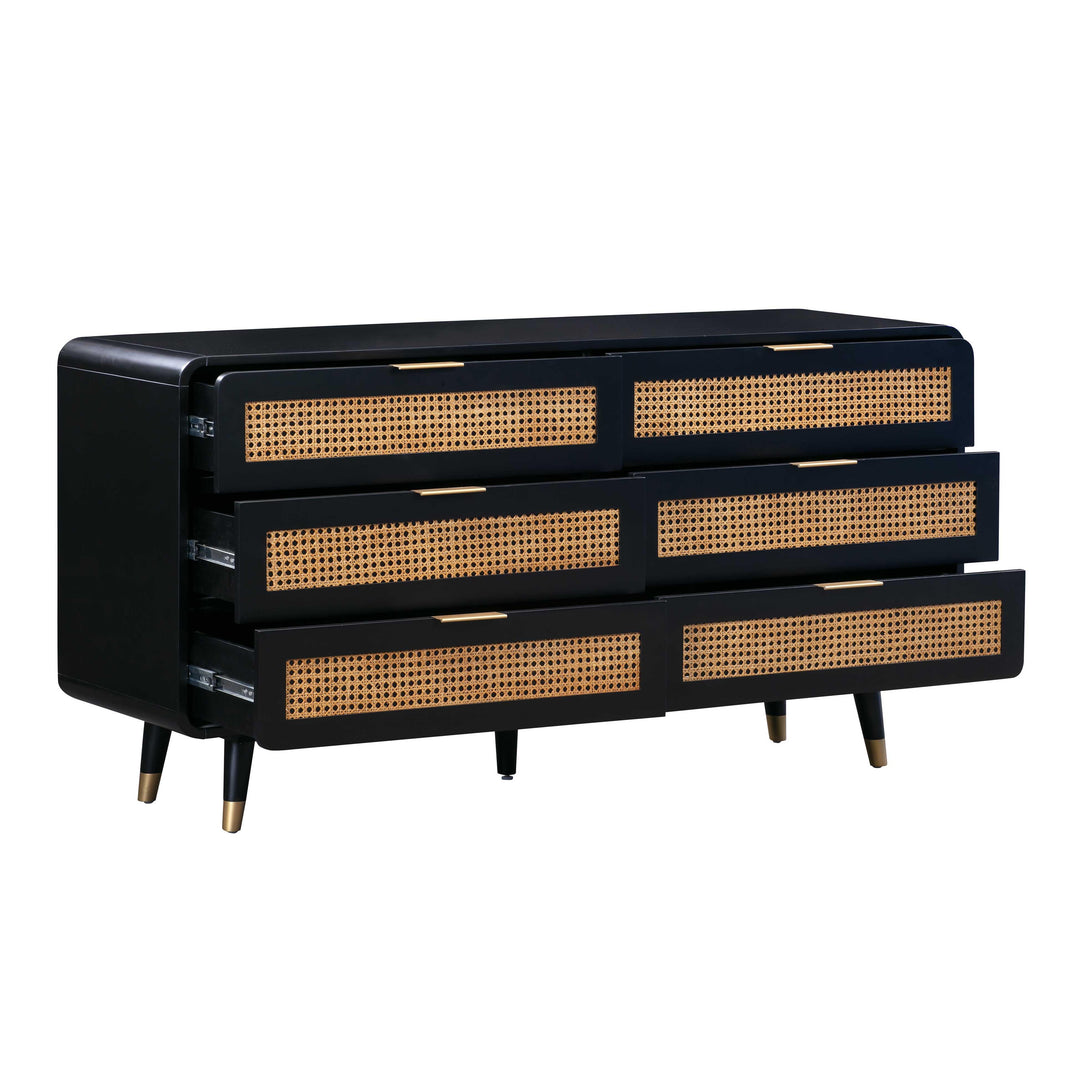 TOV Furniture Christine 6 Drawer Dresser DRESSERS