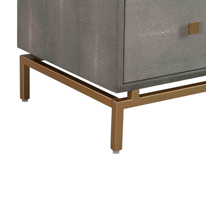 American Home Furniture | TOV Furniture - Pesce Shagreen 6 Drawer Dresser