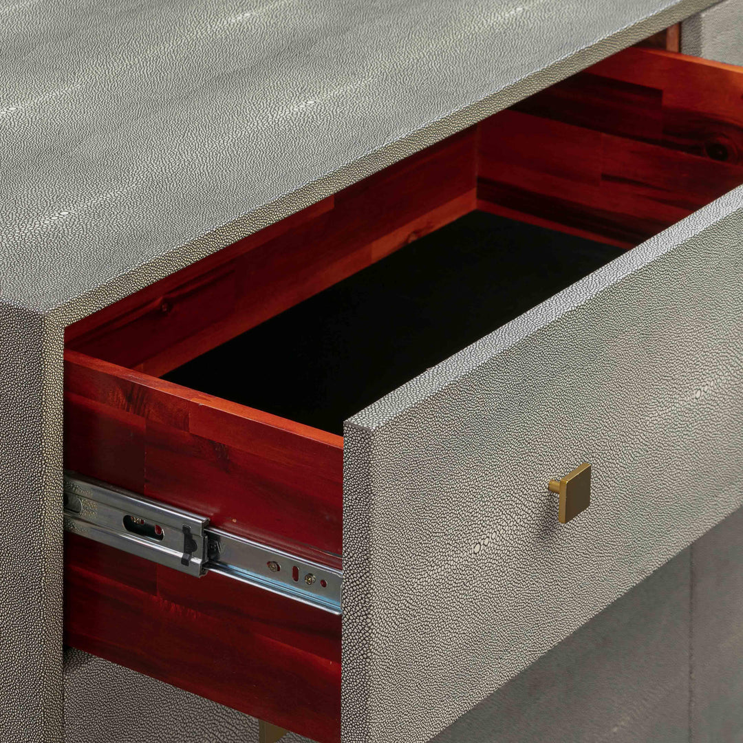 TOV Furniture Pesce Shagreen 6 Drawer Dresser DRESSERS