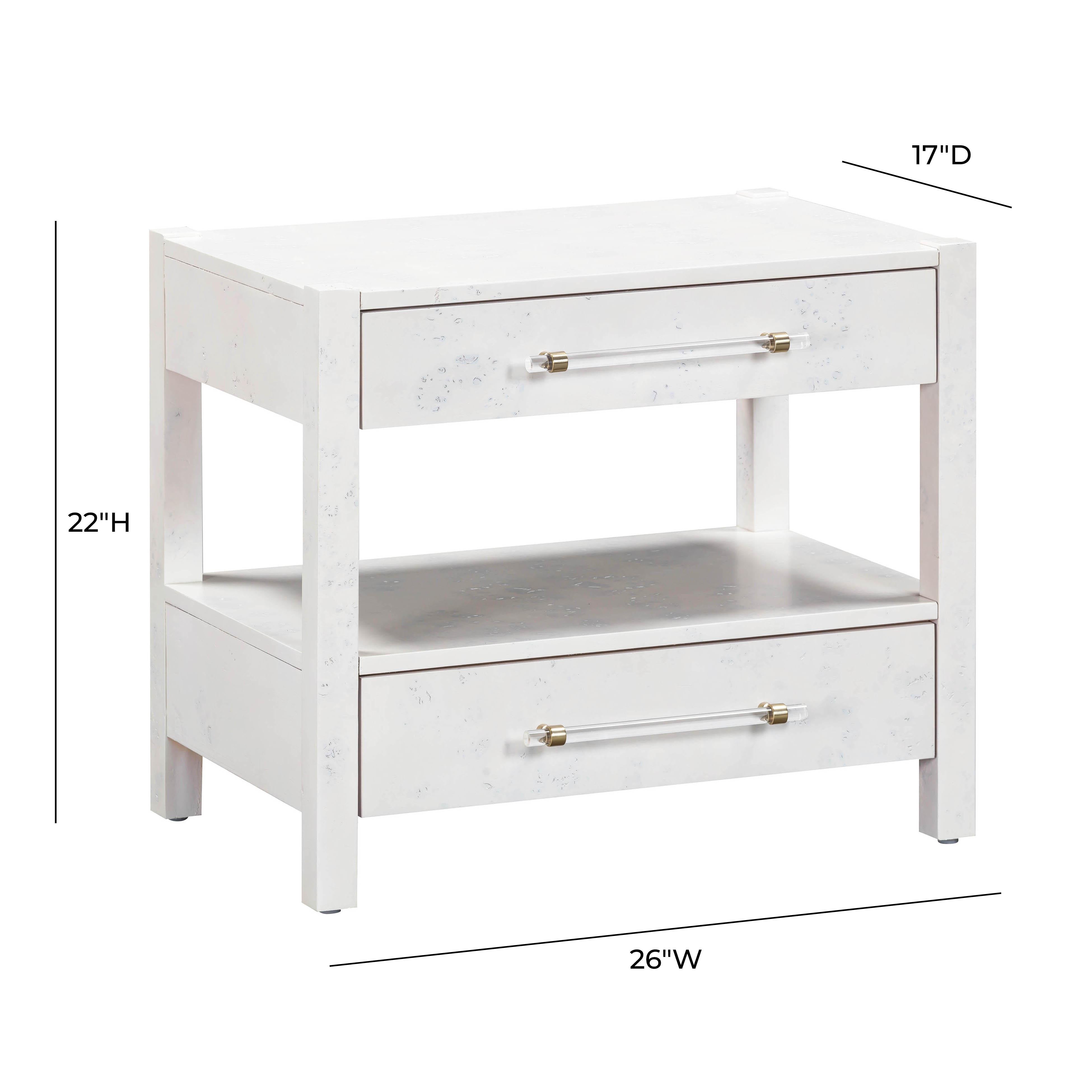 TOV Furniture Brandyss Nightstand - Thumbnail 4
