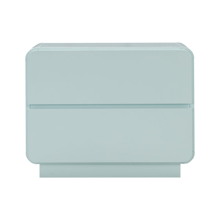 American Home Furniture | TOV Furniture - Sagura Blue Nightstand