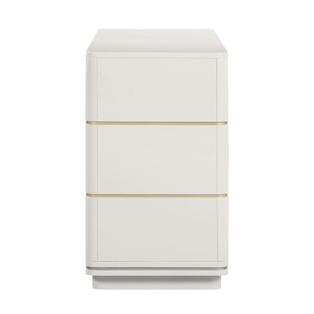 TOV Furniture Julieta Cream 6 Drawer Dresser DRESSERS