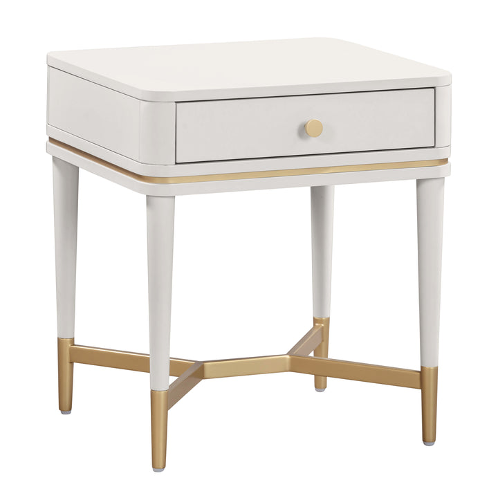 American Home Furniture | TOV Furniture - Julieta Cream Nightstand