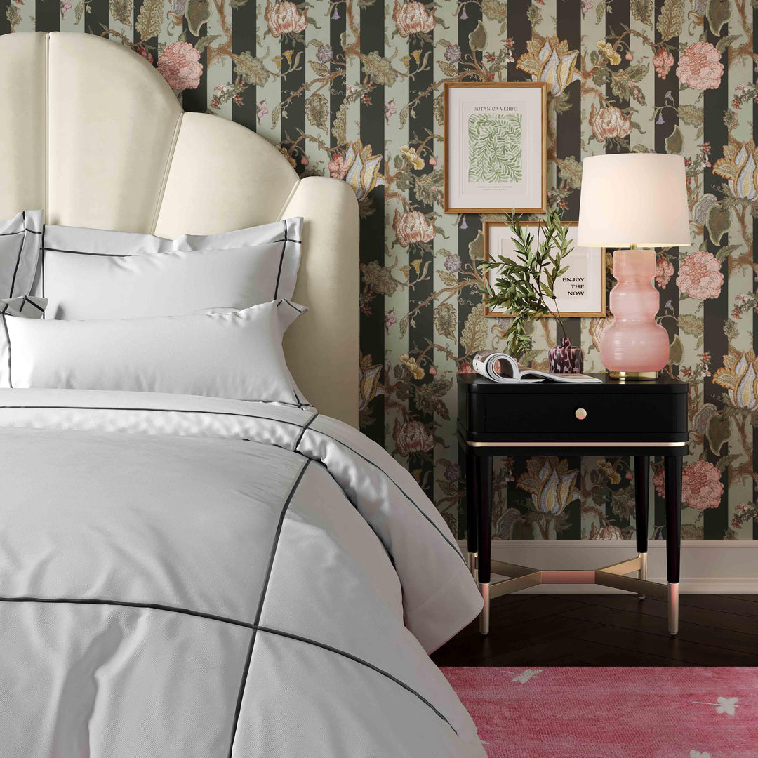 TOV Furniture Julieta Black Nightstand NIGHTSTANDS