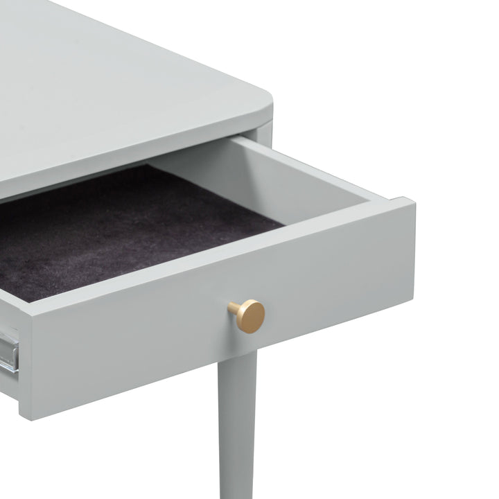 American Home Furniture | TOV Furniture - Julieta Grey Nightstand