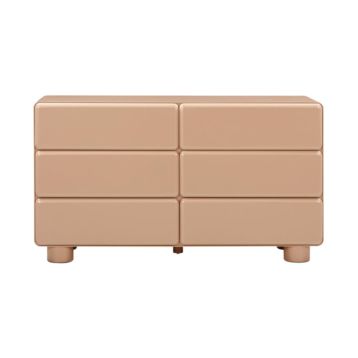 American Home Furniture | TOV Furniture - Tammy Taupe 6-Drawer Dresser