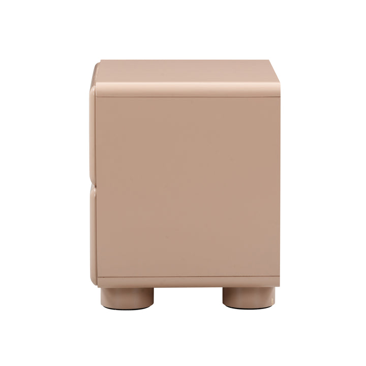 TOV Furniture Tammy Taupe Nightstand NIGHTSTANDS