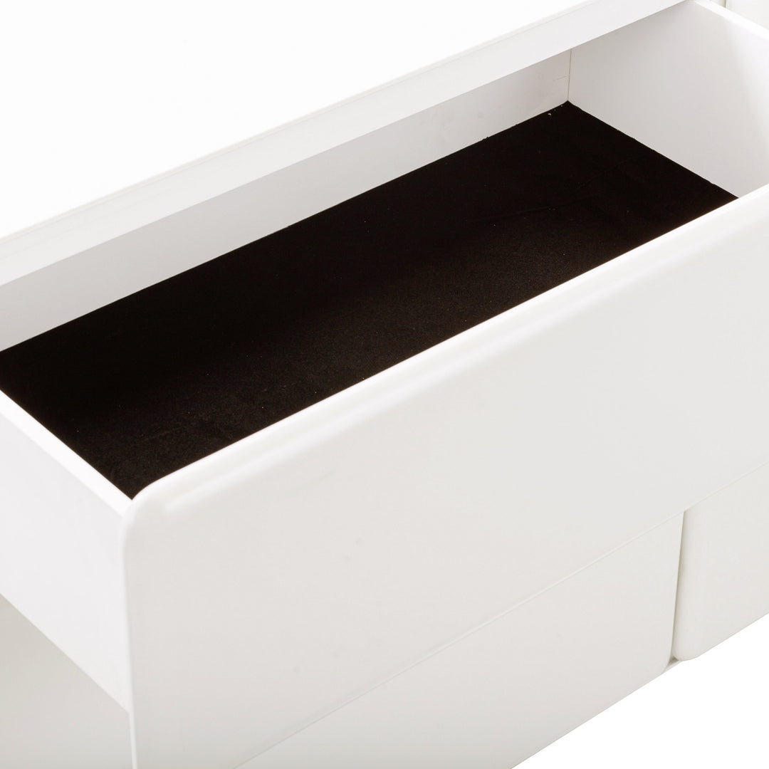 TOV Furniture Tammy White 6-Drawer Dresser DRESSERS