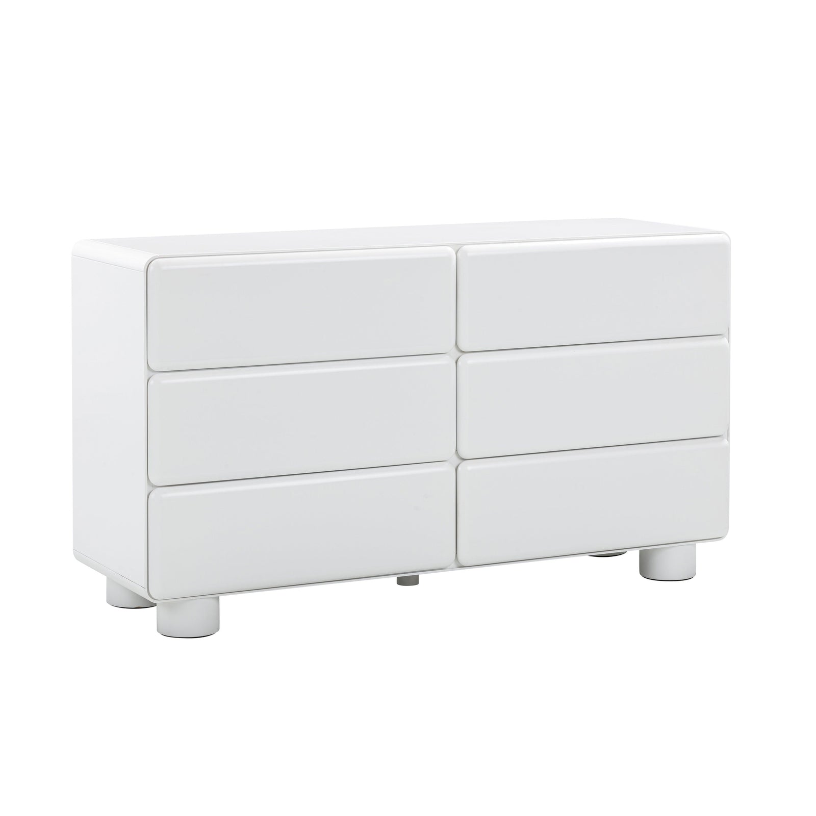 TOV Furniture Tammy White 6-Drawer Dresser DRESSERS