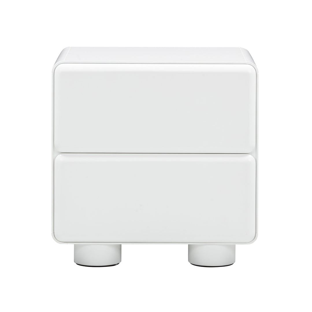 TOV Furniture Tammy White Nightstand NIGHTSTANDS