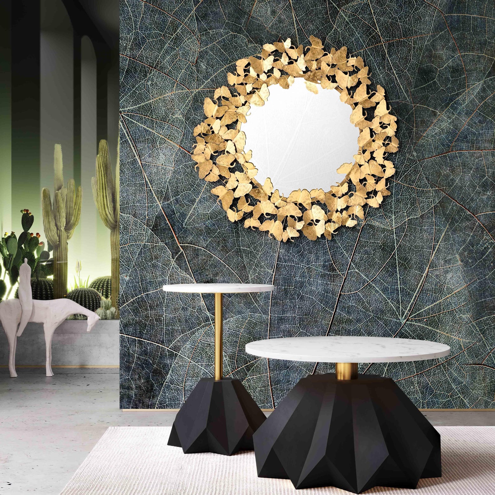 TOV Furniture Lyrical 36 Inch Mirror WALL MIRRORS