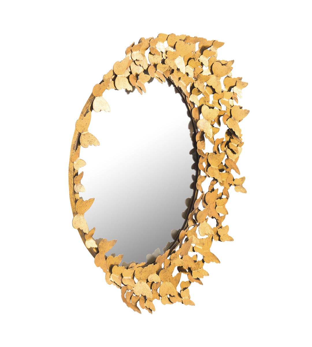 American Home Furniture | TOV Furniture - Butterfly Gold Mirror