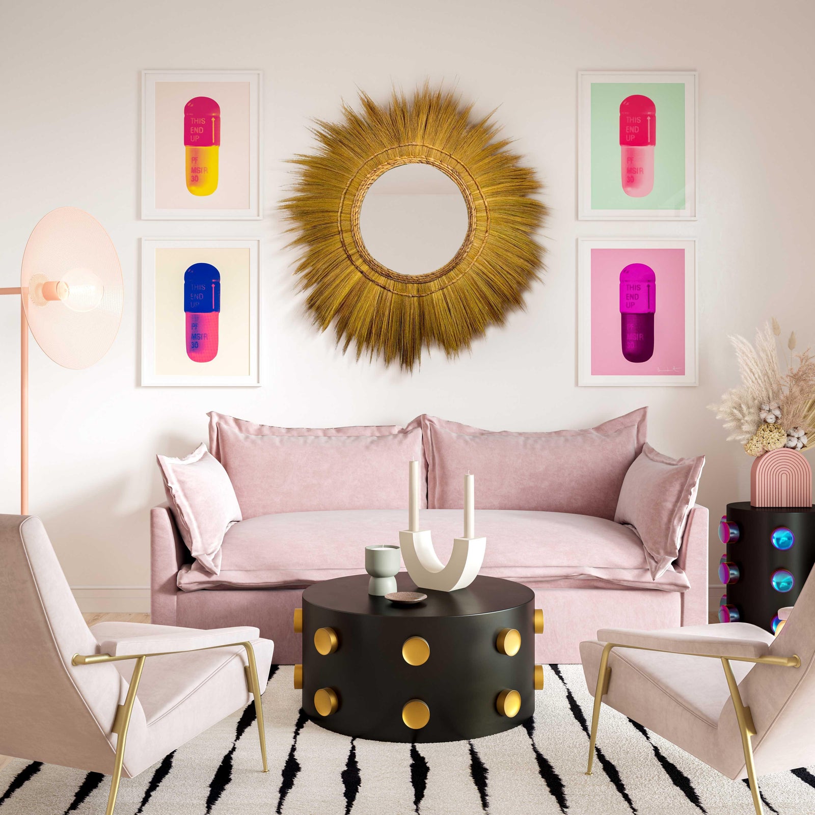 TOV Furniture Mettu Mirror WALL MIRRORS
