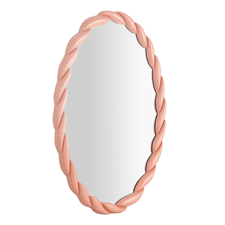 American Home Furniture | TOV Furniture - Agnes Mauve Oval Mirror