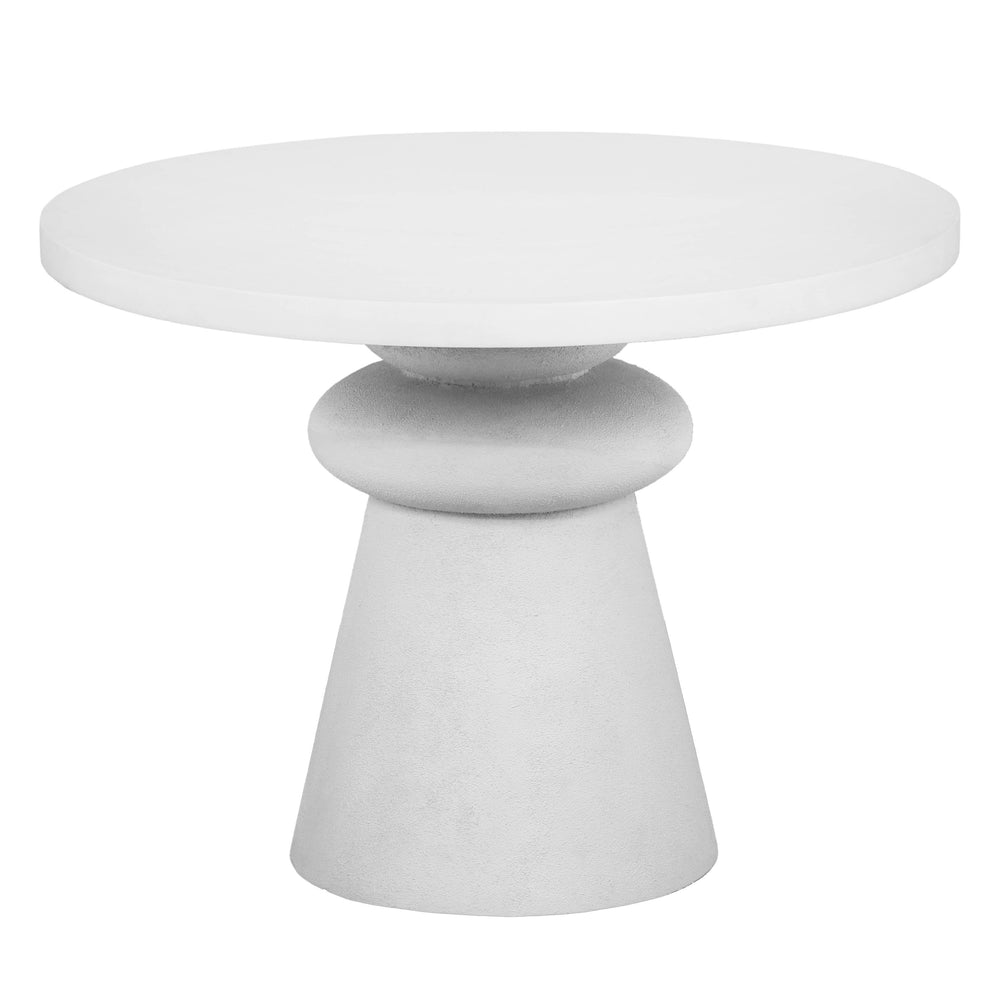 American Home Furniture | TOV Furniture - Lupita White 42" Dinette Table