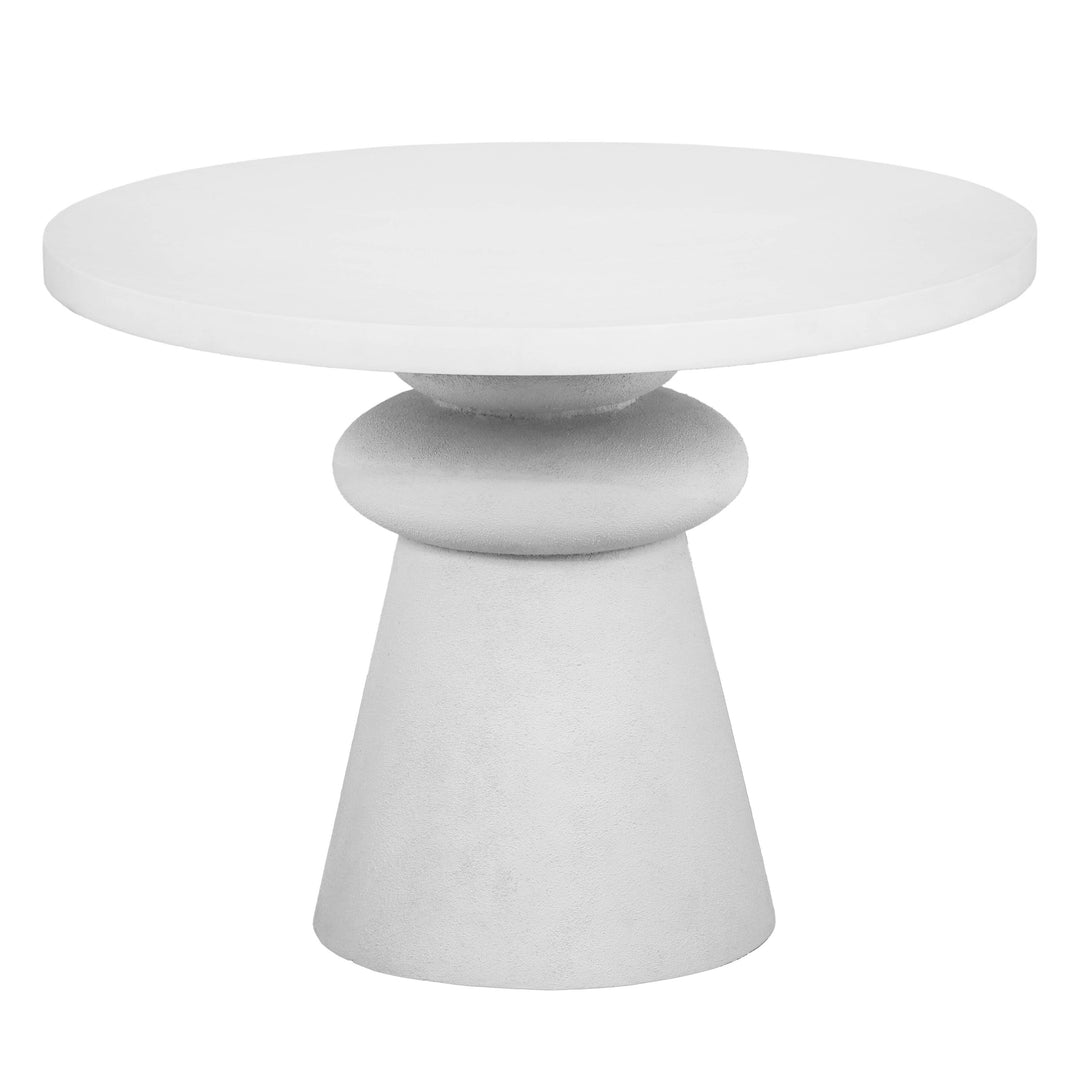 TOV Furniture Lupita White 42" Dinette Table DINING TABLES