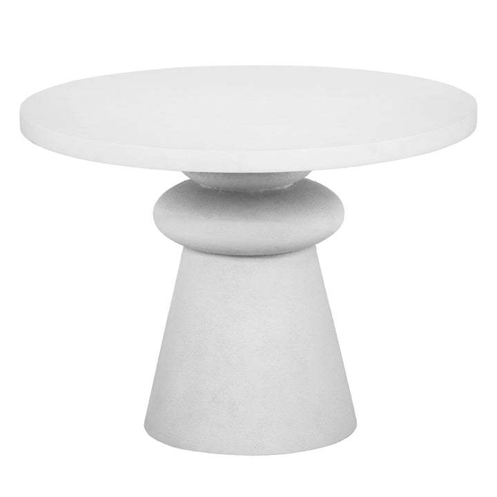 TOV Furniture Lupita White 42" Dinette Table DINING TABLES